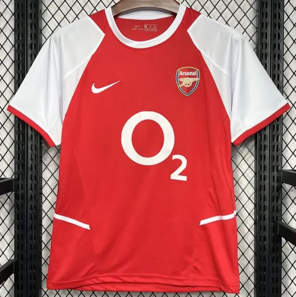 03-04 Arsenal Home Retro Soccer Jersey
