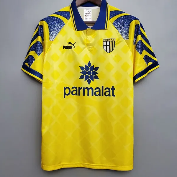 95-97 Parma Yellow Retro Soccer Jersey