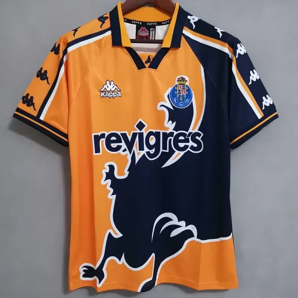 97-99 Porto Away Retro Soccer Jersey
