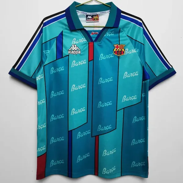 96-97 Barcelona Away Retro Soccer Jersey