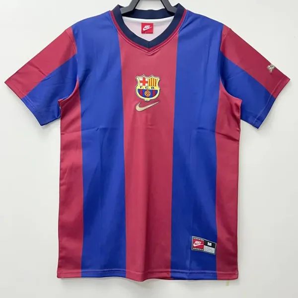 98-99 Barcelona Home Retro Soccer Jersey