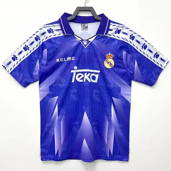 96-97 RMA Purple Retro Soccer Jersey