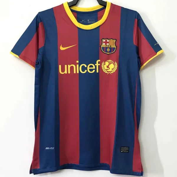 10-11 Barcelona Home Retro Soccer Jersey