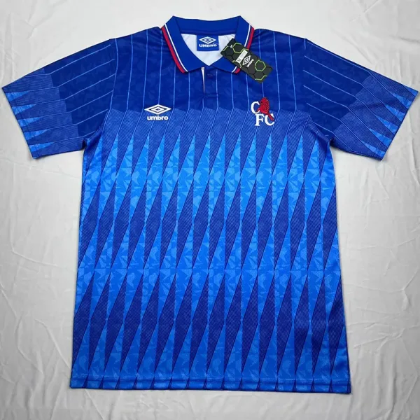 89-91 Chelsea Home Retro Soccer Jersey