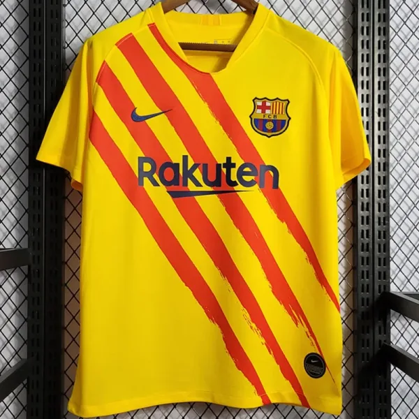 19-22 Barcelona Fourth Retro Soccer Jersey