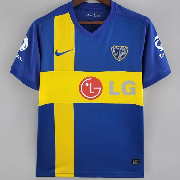 09-10 Boca Juniors Special Edition Retro Soccer Jersey