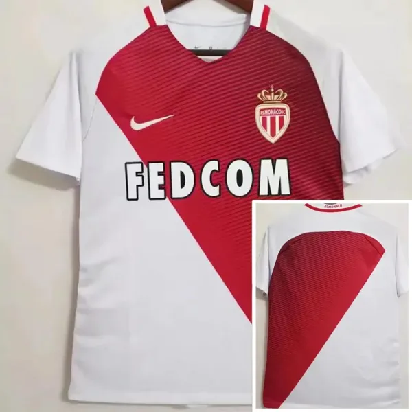 16-17 Monaco Home Retro Soccer Jersey