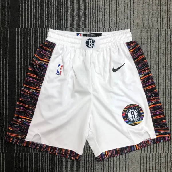 NETS White Edition Top Quality NBA Pants