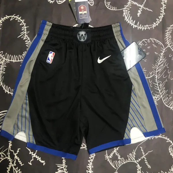 19-20 WARRIORS Black Top Quality NBA Pants