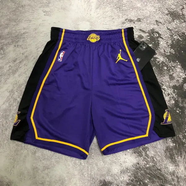 22-23 LAKERS Purple Top Quality NBA Pants (Trapeze Edition)
