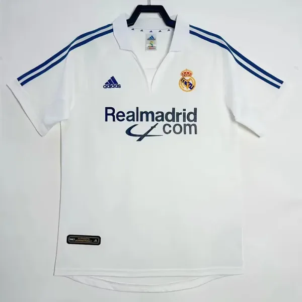 01-02 RMA Home Retro Soccer Jersey