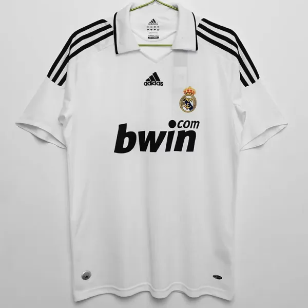 08-09 RMA Home Retro Soccer Jersey
