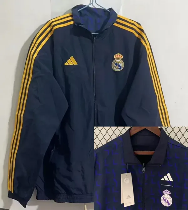 23-24 RMA Black & Blue Double Sided Windbreaker