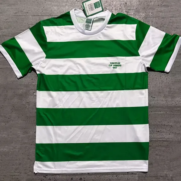 66-67 Celtic Home Retro Soccer Jersey