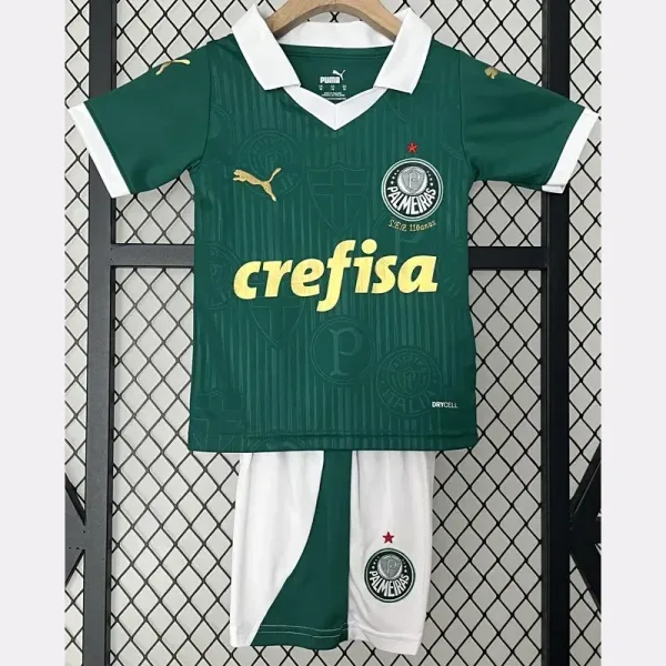 24-25 Palmeiras Home Kids Soccer Jersey
