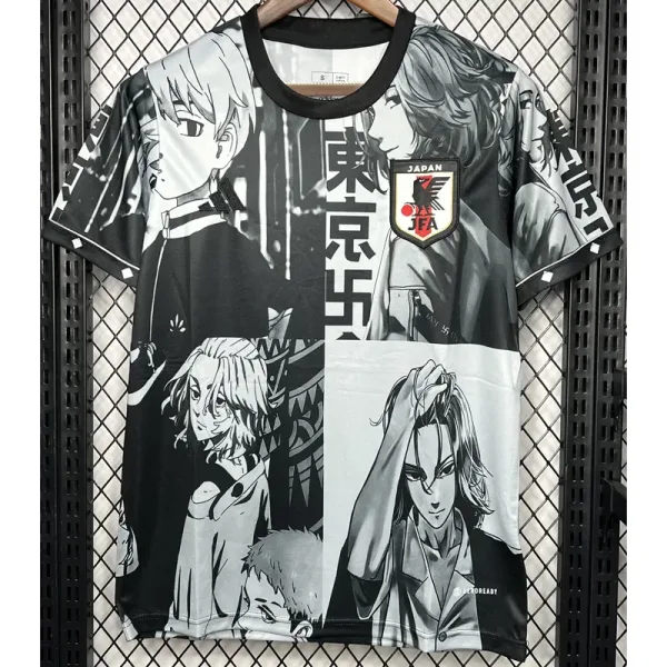 2024 Japan Black Grey Special Edition Fans Soccer Jersey