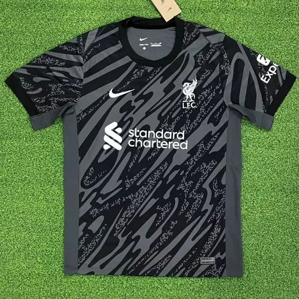 24-25 Liverpool Black GoalKeeper Soccer Jersey