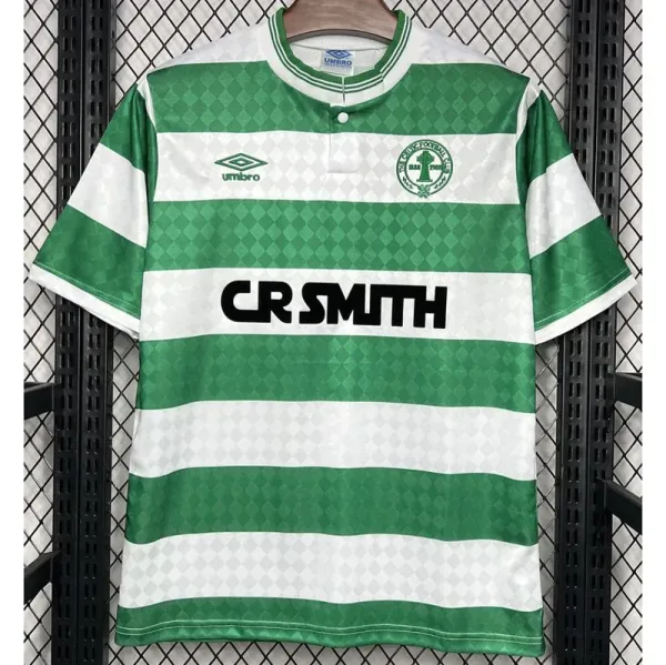 87-88 Celtic Home Retro Soccer Jersey