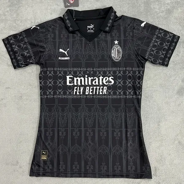 23-24 AC Milan Black Joint Edition Women Soccer Jersey