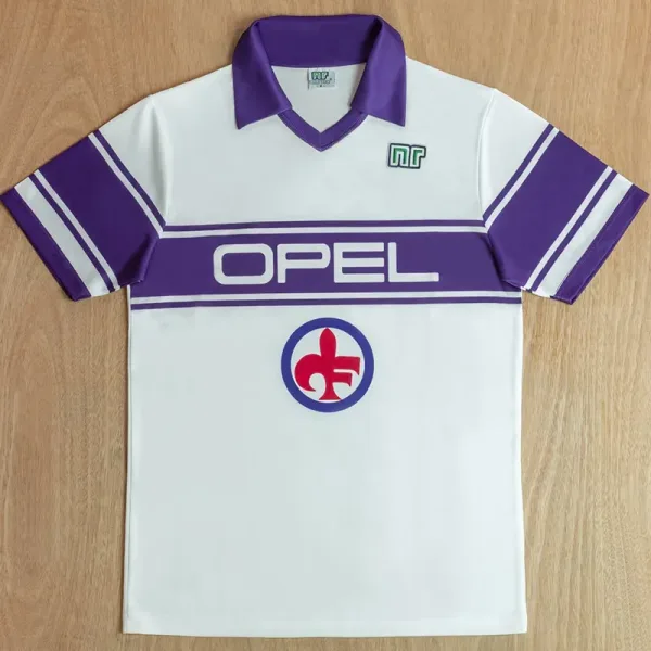 84-85 Fiorentina Away Retro Soccer Jersey