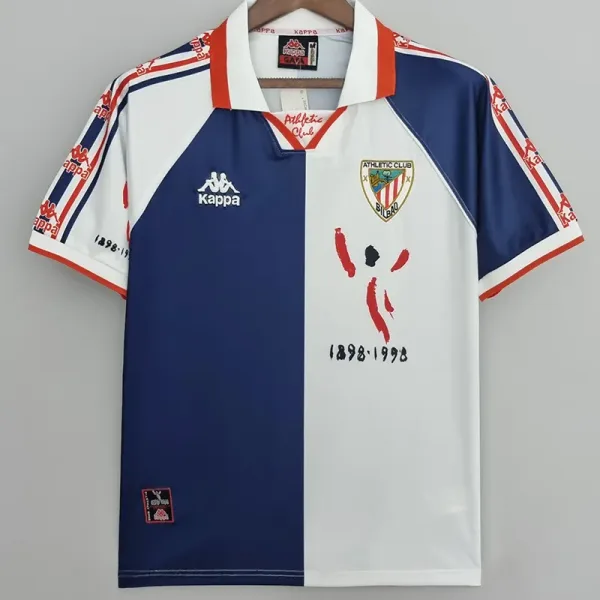 97-98 Bilbao Away Retro Soccer Jersey