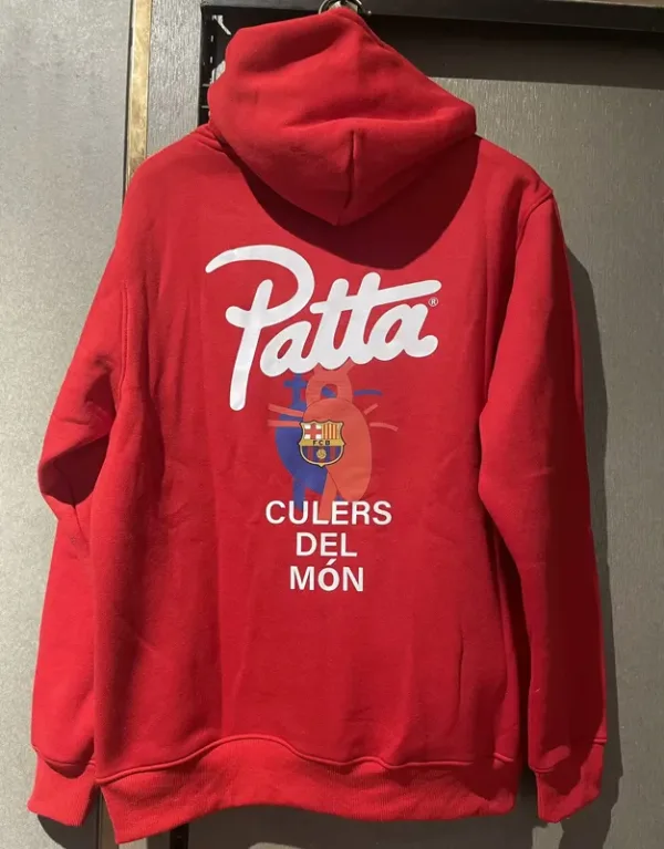 23-24 Barcelona Red Hoody