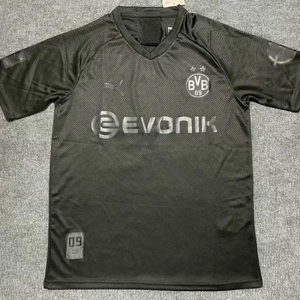 19-20 Dortmund 100th Anniversary Black Retro Soccer Jersey