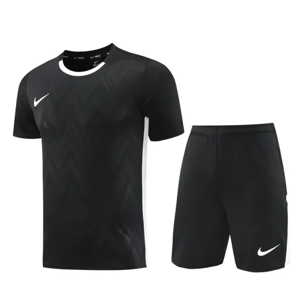 2024 NIKE Black Training Short Suit #ND06