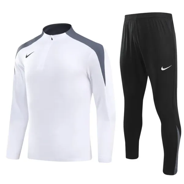2024 NIKE White Half Pull Tracksuit