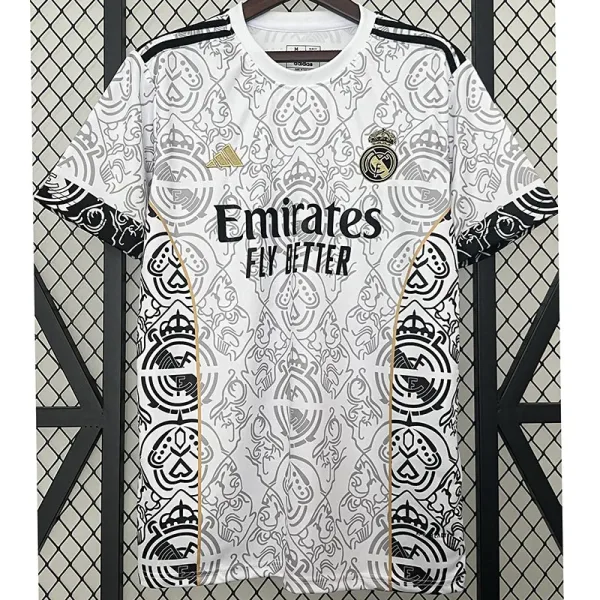 23-24 RMA White Special Edition Fans Soccer Jersey