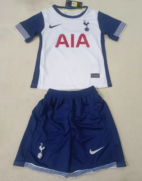 24-25 Tottenham Home Kids Soccer Jersey