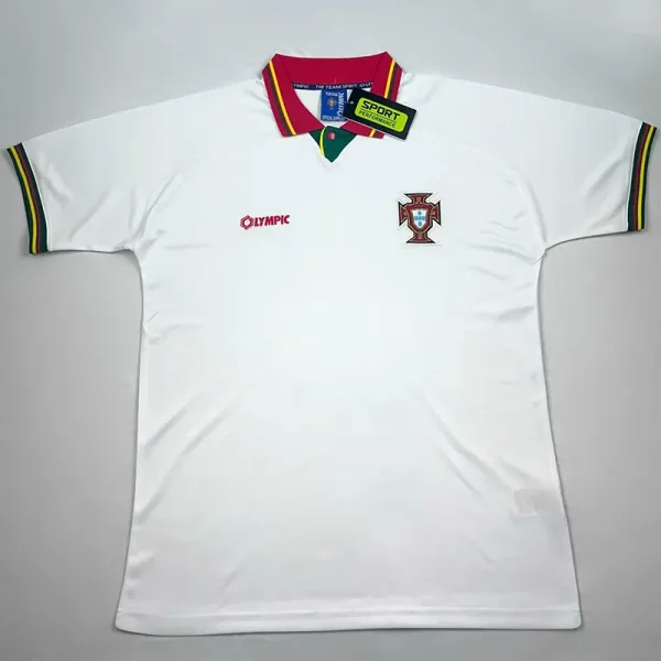 95-96 Portugal Away Retro Soccer Jersey