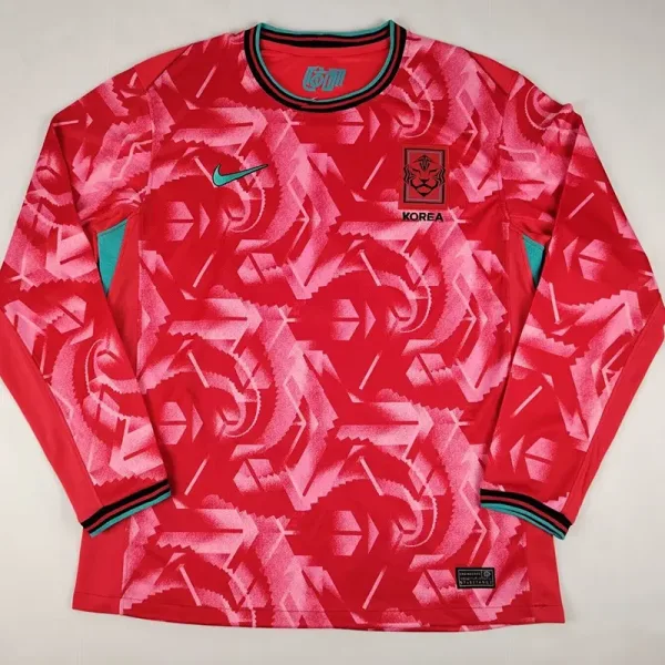 24-25 Korea Home Long Sleeve Soccer Jersey