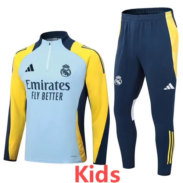 24-25 RMA Light blue Kids Half Pull Special Edition