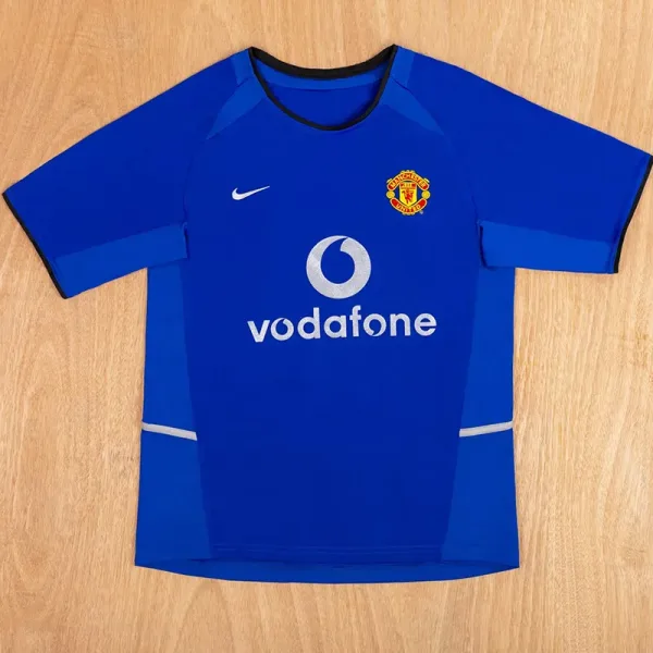 02-03 Manchester United Away Retro Soccer Jersey