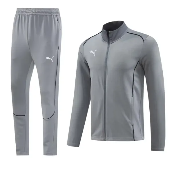 2024 PUMA Grey Jacket Tracksuit #PJ07