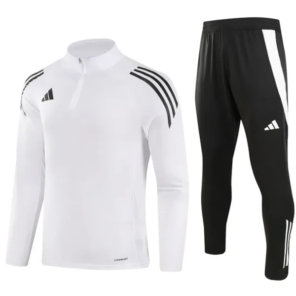 2024 ADIDAS White Half Pull Tracksuit