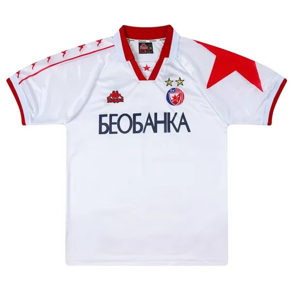 95-97 Crvena Zvezda Away Retro Soccer Jersey *