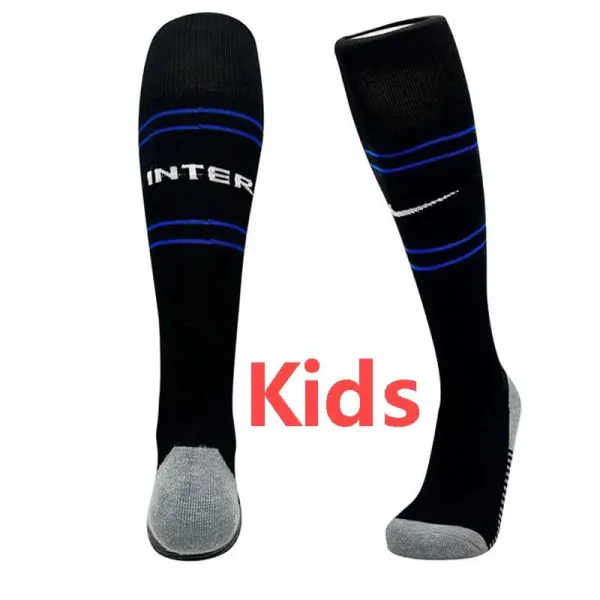 24-25 Inter Home Black Kids Socks