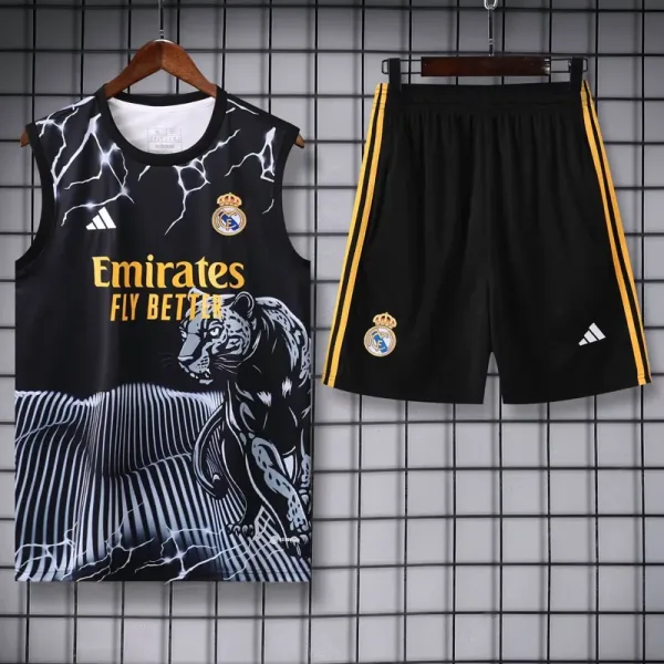 24-25 RMA Black white Tank top and shorts suit *
