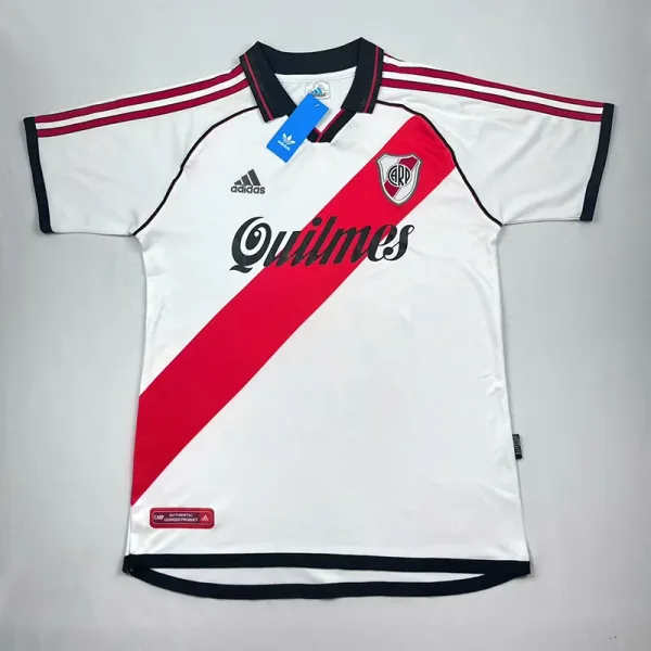 00-01 River Plate Home Retro Soccer Jersey
