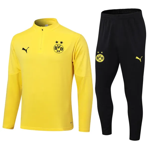 24-25 Dortmund Yellow Half Pull Tracksuit