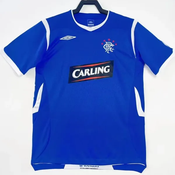 08-09 Rangers Home Retro Soccer Jersey