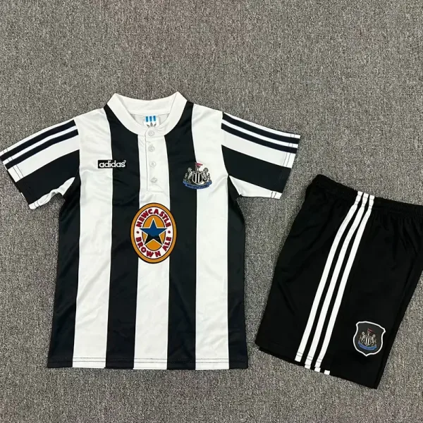 95-97 Newcastle Home Kids Retro Soccer Jersey
