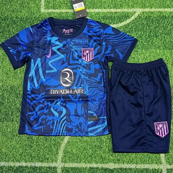 24-25 Atletico Madrid Third Kids Soccer Jersey