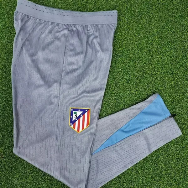 24-25 Atletico Madrid Grey Training Long Pants (Have Pocket)