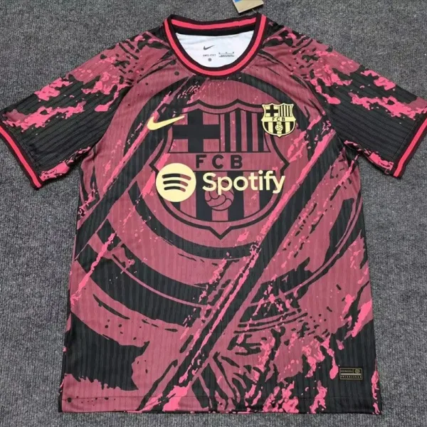 24-25 Barcelona Brown Red Special Edition Training shirts