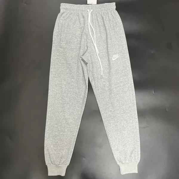W8 NIKE Grey Top Quality Sweatpants (Have Pocket)