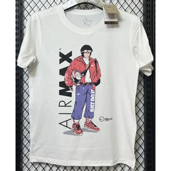 T123 NIKE White High Quality Casual T-Shirt