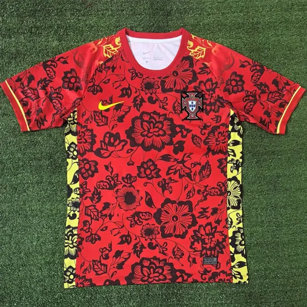 24-25 Portugal Red Special Edition Fans Soccer Jersey